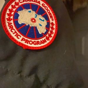 Canada Goose parka.